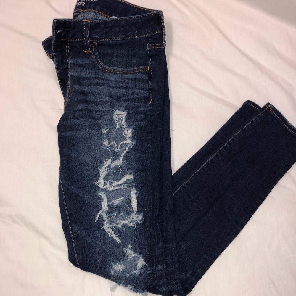 American Eagle Ultra Ripped Skinny Jeans